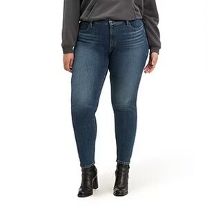 Levi's Women's 311 Skinny Jeans - Dark Blue size 33
